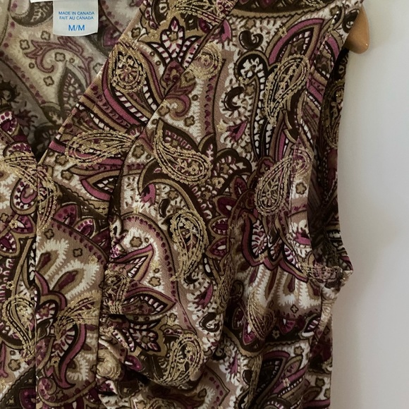 3 for $30, La Senza Girl, paisley top with sparkle - Picture 3 of 5